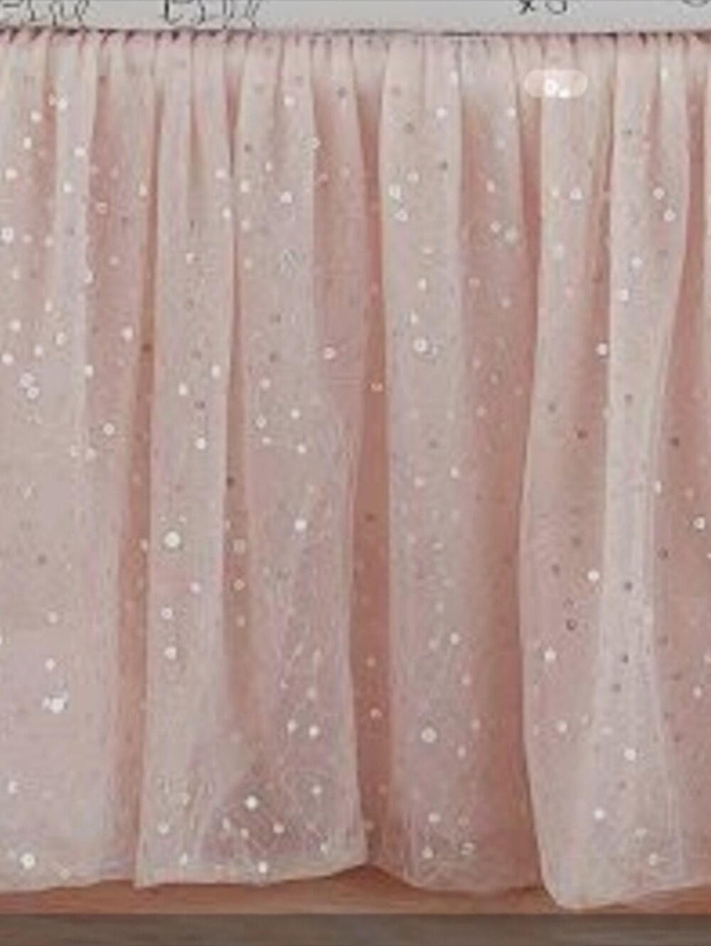 Pottery Barn Kids Emily & Meritt The Sparkle Tulle Crib Skirt!